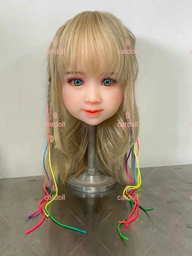 Tête en silicone souple CATDOLL Bébé