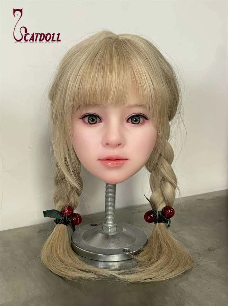 CATDOLL Ava Tête en silicone souple