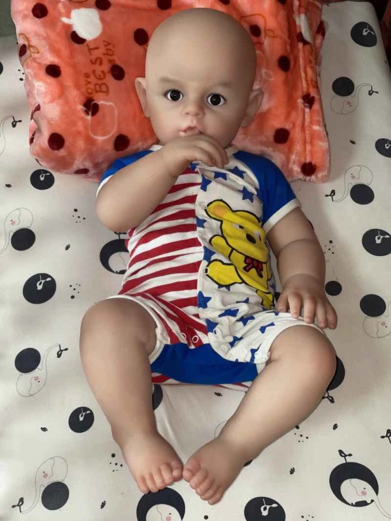 Poupée bébé garçon en silicone CATDOLL 66 cm – Style nouveau-né réaliste