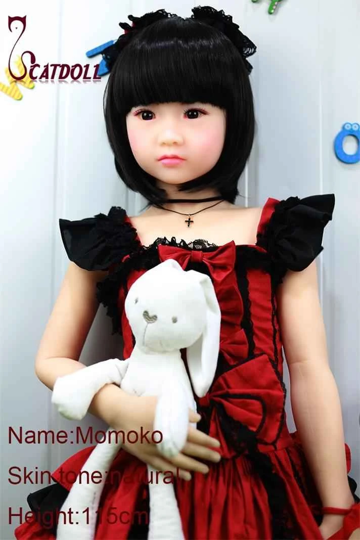 Poupée chat Momoko 115 cm TPE